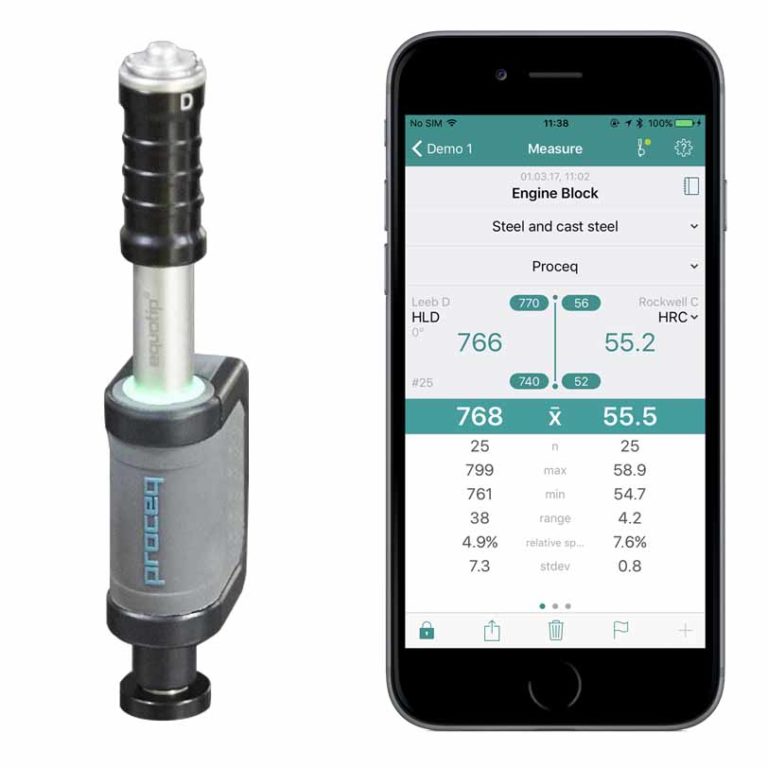 Proceq Equotip 540 UCI Hardness Tester IR Supplies and Services