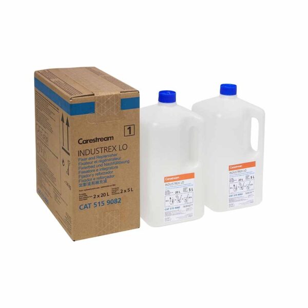 CLEARANCE - Carestream INDUSTREX LO Fixer and Replenisher 2X5L Concentrate