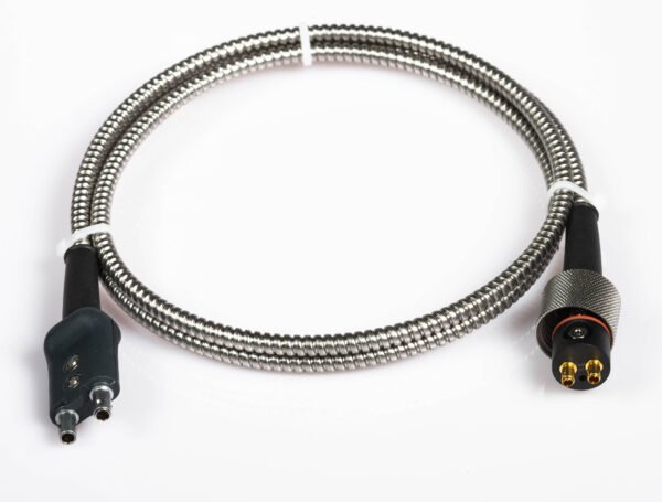 Armor jacket probe cable, 4 feet