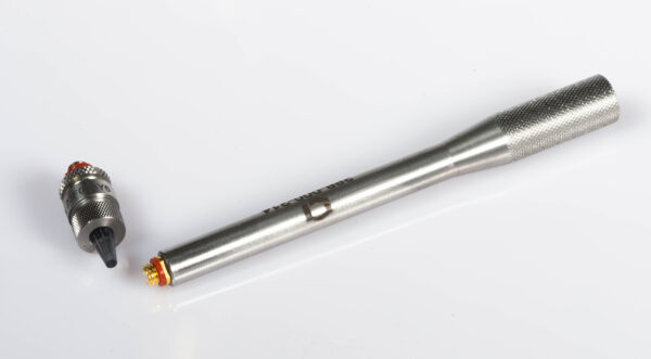 Pencil Probe, 7.5 MHz, 0.090” Delay Tip Dia. Straight  Body