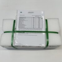 Calibration Block No 1. Including Certificate of Calibration