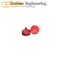 Golden Engineering Red Thumbwheel Key
